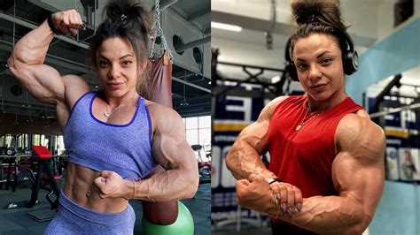 Big Muscles Woman Anastasia Leonova Youtube