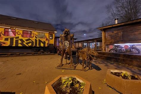 NIGHT TRAIN SALOON / БАР ДЛЯ БАЙКЕРОВ / МОСКВА