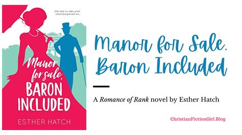 Manor For Sale Baron Included 2021 The Christian Fiction Girl