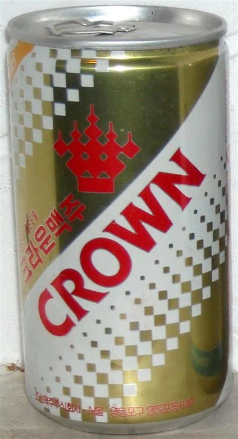 Crown Beer 355ml Lager Beer Orange S South Korea