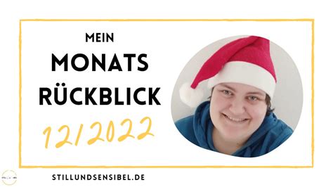 Monatsrückblick Dezember 2022 Jahresende auf Pandora