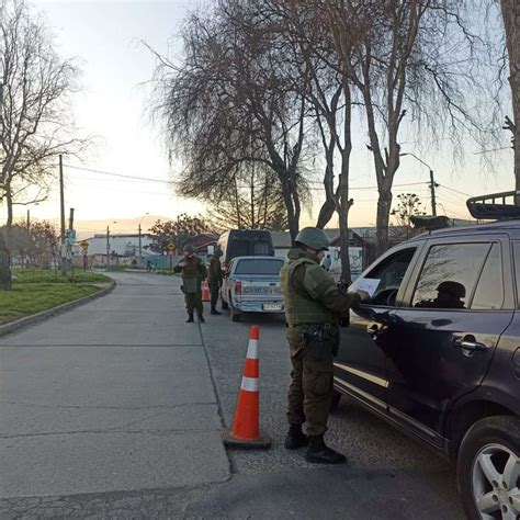 Dos Detenidos Dejan Controles Preventivos De Carabineros En Rancagua