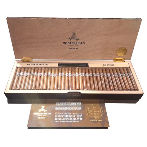 Montecristo Shorts Humidor Limited Edition Year Of The Rabbit 66