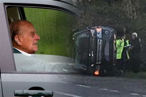 Prince Philip Car Crash ‘i Had His Blood On My Hands Says Rescuer