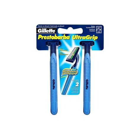 Rastrillos Desechables Gillette Prestobarba Ultragrip Para Caballero 2