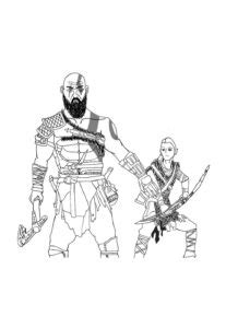 Desenhos De God Of War Para Colorir Tudo Para Colorir