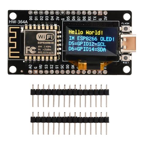 D Veloppement Nodemcu Avec Cran Oled Int Gr Test Et Avis