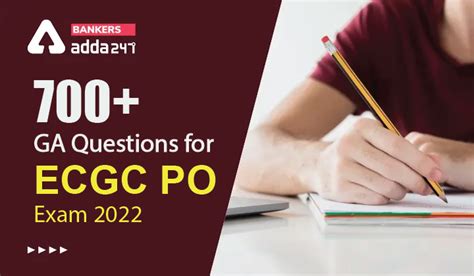 700 GA Questions For ECGC PO Exam 2022