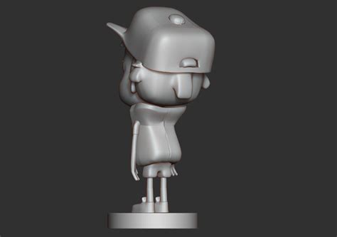 Dipper Gravity Falls 3d Model 3d Printable Cgtrader