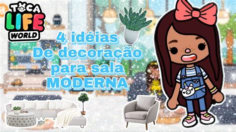 4 Idéias Para Você Decorar A Sua Sala De Estar Na Mansão Moderna🍃