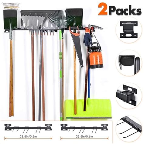 Tool Racks For Garage Walls- Wall Holders For Tools - Wall Mount Tool Organizer- Wall Mount ...