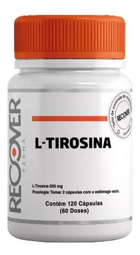 L Tirosina Mg C Psulas Dosis Sabor Natural Mercadolibre