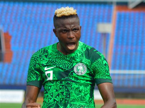 Osimhen Nets Hat Trick As Nigeria Thump Sao Tome In Afcon Qualifier