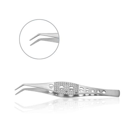 Forceps Ergonomic Angled Tip Mortech Manufacturing