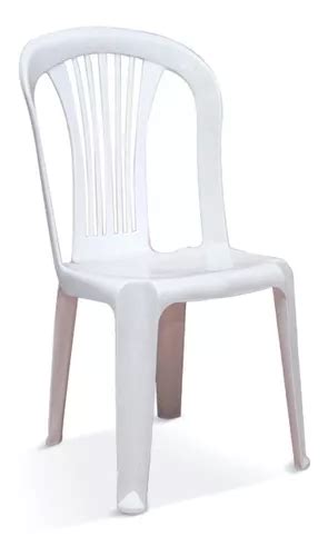 Silla Pl Stica Reforzada Apilable Nina Colombraro Mm Color Blanco