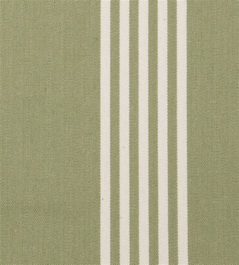 Oxford Stripe Fabric By Ian Mankin In Sage Jane Clayton