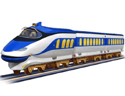 Chuggington Character Hanzo The Shinkansen Transparent Png Stickpng