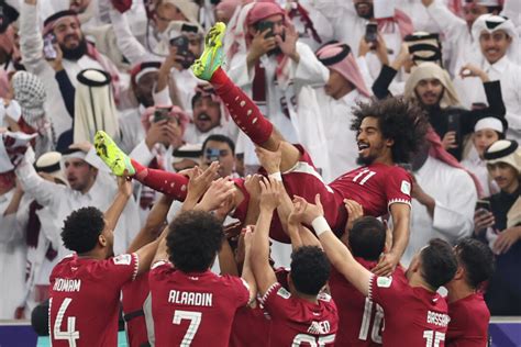 Afifs Hat Trick Of Penalties Secures Qatar Back To Back Asian Cup