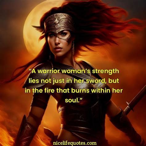 Warrior Woman Quotes Images