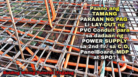 Paano Ang Tamang Lay Out Ng Pvc Sa Dadaan Ng Power Supply Sa 2nd Flr Para Sa Co Pb Mdp At