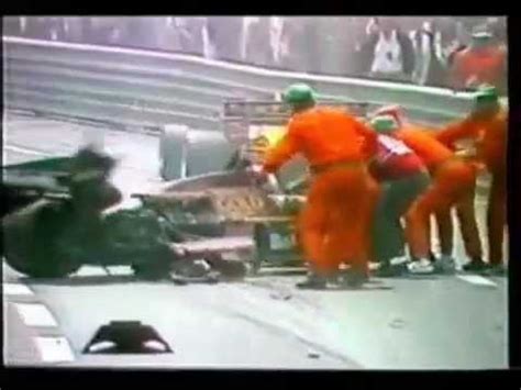 F1 1984 Monaco GP Martin Brundle Crash YouTube