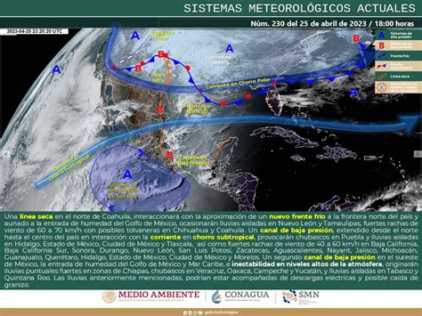 Webcams de México on Twitter RT conagua clima En las siguientes