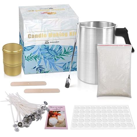 Buy Candle Making Kit For Adults Candle Making Supplies Kit With Soy Wax 1 1 Lb Candle Wax