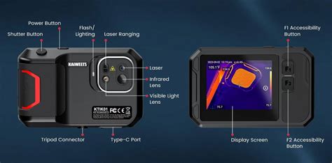 Kamera Termowizyjna Kaiweets KTI K01 Touch Screen Magazynowanie