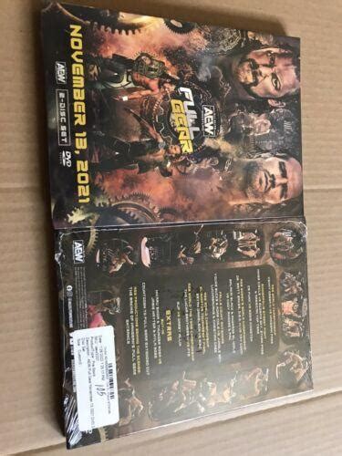 aew full gear dvd aew wwe njpw roh impact