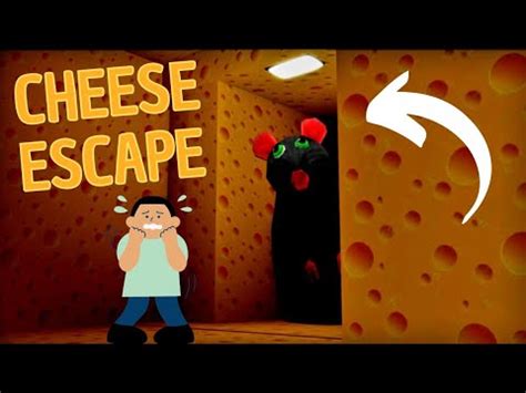 Escapando Do Rato No Roblox Cheese Escape Youtube