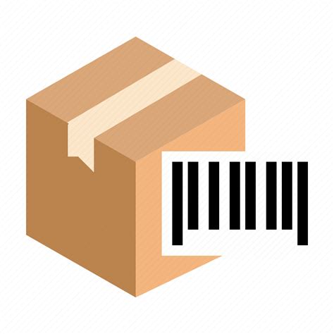 Barcode Box Package Parcel Icon Download On Iconfinder