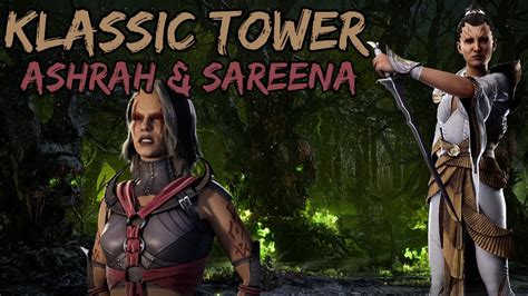 Mortal Kombat 1 Ashrah Sareena Kameo Very Hard Klassic Tower 0 Matches Lost Youtube