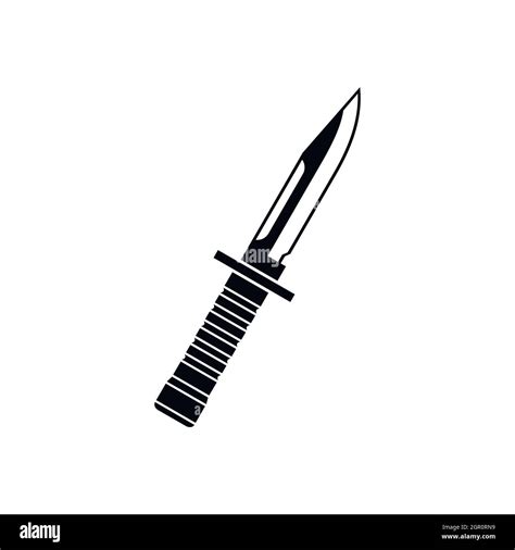 Military Knife Icon Simple Style Stock Vector Image And Art Alamy