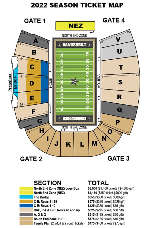 Bryant Denny Stadium Seating Chart Gates Elcho Table