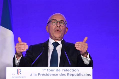 Les Républicains Eric Ciotti élu à la tête du parti avec 53 7 des voix