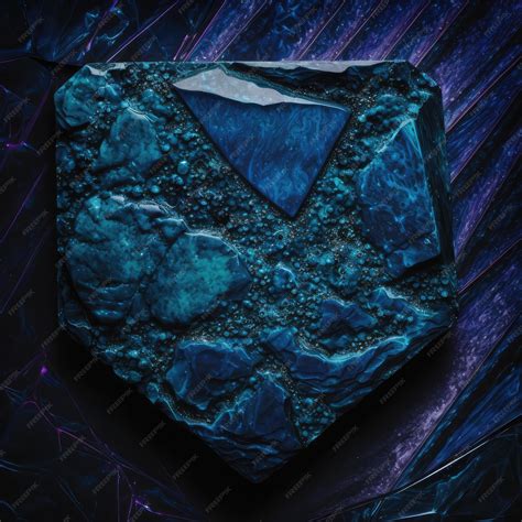 Textura de lapislázuli fondo de piedra azul lazure gem slice cristal
