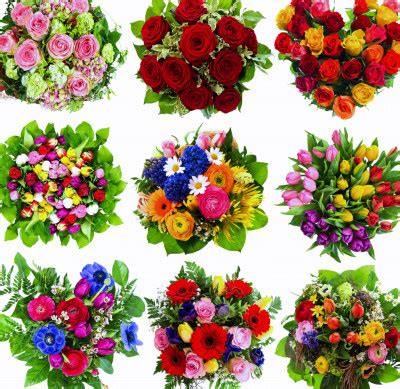 Colorful Flowers Bouquets Jigsaw Puzzle In Flowers Puzzles On