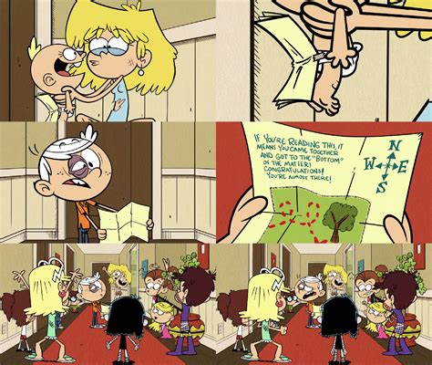 Loud House A Map On Lily S Bottom By Dlee1293847 On Deviantart