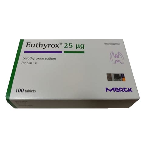 Euthyrox Mg Tab Seif New