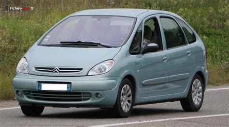 Fiche Technique Citroen Xsara Picasso 1999 2010 Toutes Les