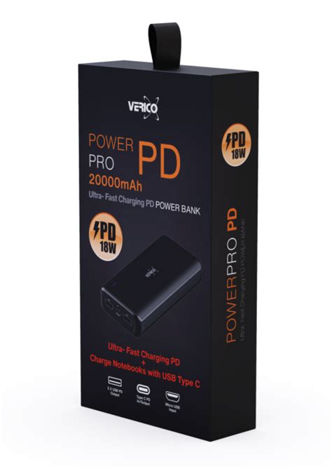 Verico Power Pro Pd Powerbank Mah Cadeauxperts