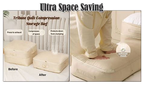 Ultra Space Saving Self Compression Organizer Compression Duvet