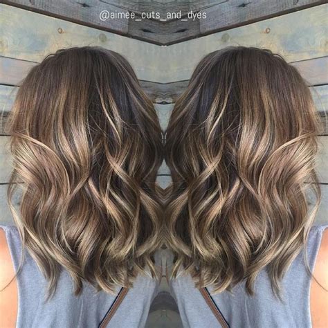 Ash Brown Balayage Wavy Hair Balayage Hair Hair Styles Wavy