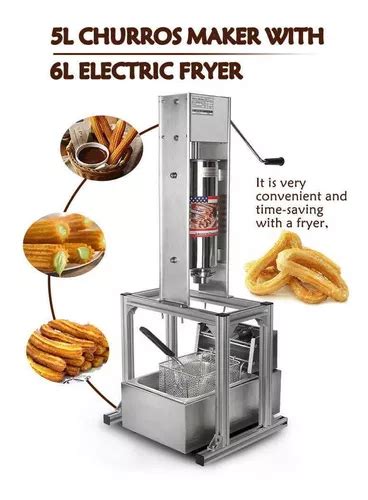 Máquina Para Hacer Churros Manual De 6 Litros Con MercadoLibre