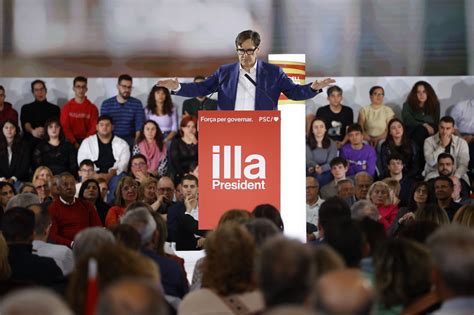 Este Es El Programa Electoral De PSOE PSE Y Salvador Illa Para Las