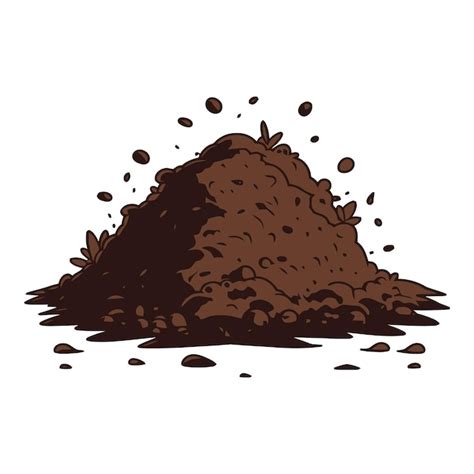 Dirt Pile Clipart