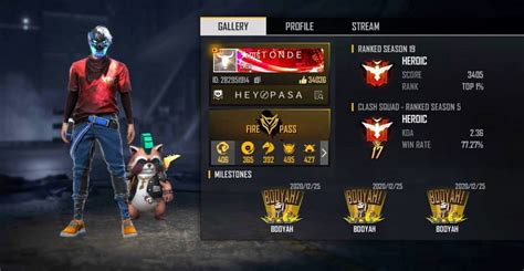 Tonde Gamer S Free Fire ID Stats Real Name And More