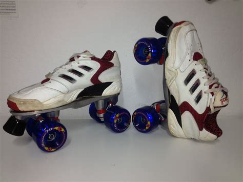 Adidas Dirty Old School Skates Made By Rollschuhede Roller Skaters