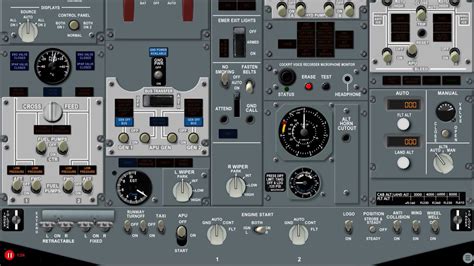 B737 Overhead Panel