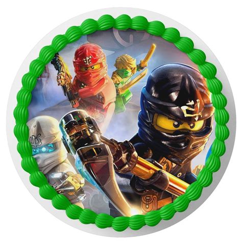 Op Atek Na Tort Lego Ninjago Napis Gratis Erli Pl